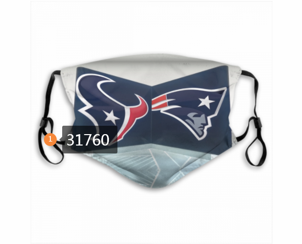 NFL New England Patriots 1942020 Dust mask with filter->nfl dust mask->Sports Accessory